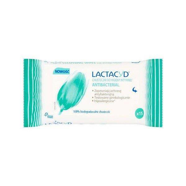 Lactacyd Antibacterial Chusteczki Do Higieny Intymnej Antybakteryjne Z