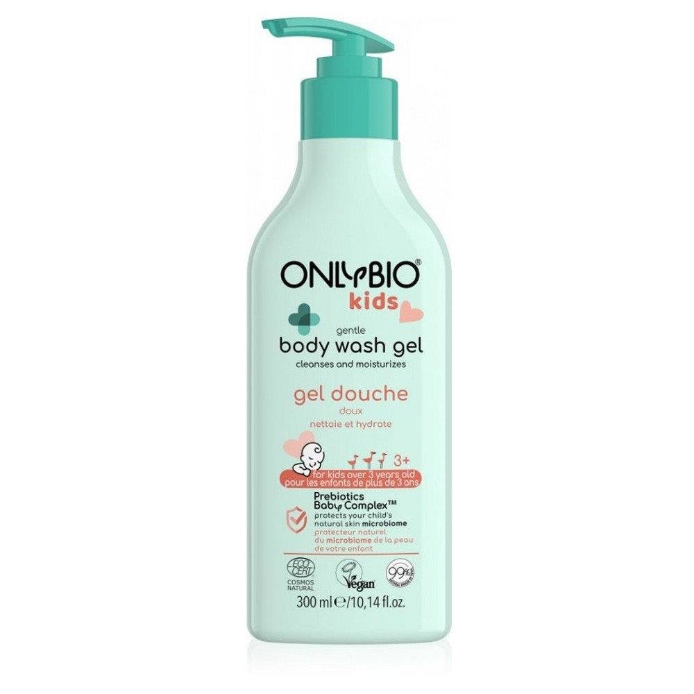 OnlyBio Baby Gentle Body Wash Gel for 3 Years Old Children Sensitive and Delicate Skin 300ml
