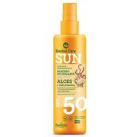 Herbal Care Sun Roślinny Wodoodporny Balsam do Opalania Aloes z Wodą Termalną SPF50 dla Dzieci powyżej 1 Roku Życia 150ml