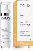 Bandi Anti Dark Spot Tonujący Krem SPF50 Ochrona przed Przebarwieniami i Przedwczesnym Starzeniem Skóry 50ml