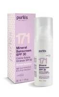 Purles 171 Derma Solution Mineral Sunscreen Mineralny Filtr Przeciwsłoneczny SPF 30 dla każdego Rodzaju Skóry 30ml