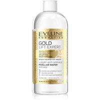 Eveline Gold Lift Expert Luxurious Anti-Wrinkle Micellar Liquid 3in1 for Mature Skin 500ml