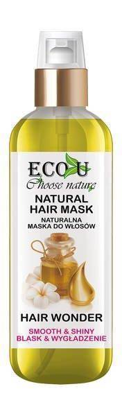 Eco U Natural Oils Hair Mask with Vitamins Smooth and Shine 125ml Smoothing  125ml | Cosmetics \ Hair \ Masks OUTLET