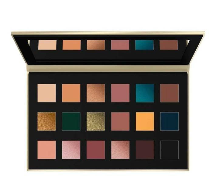 Eveline Eyeshadow Palette 18 Colors Variete Soft Matte Metalic Formulas 18g