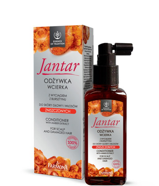 Jantar Hair Conditioner with Amber Extract for Scalp and Damaged Hair 100ml ODZYWKA WCIERKA 2WrcGiEn Z8URSZIYNG N 