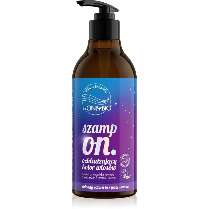 OnlyBio Hair in Balance Shampoo Cooling Hair Color Vegan 400ml | Cosmetics  \ Hair \ Shampoos New Arrivals