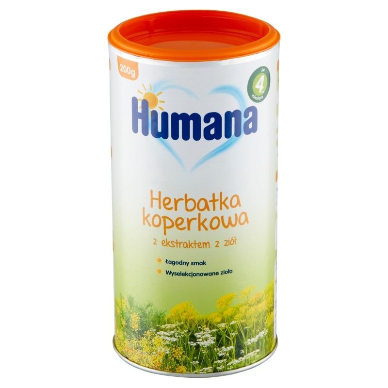 Humana Mild Dill Tea with Herbal Extract for Infants after 4th Month