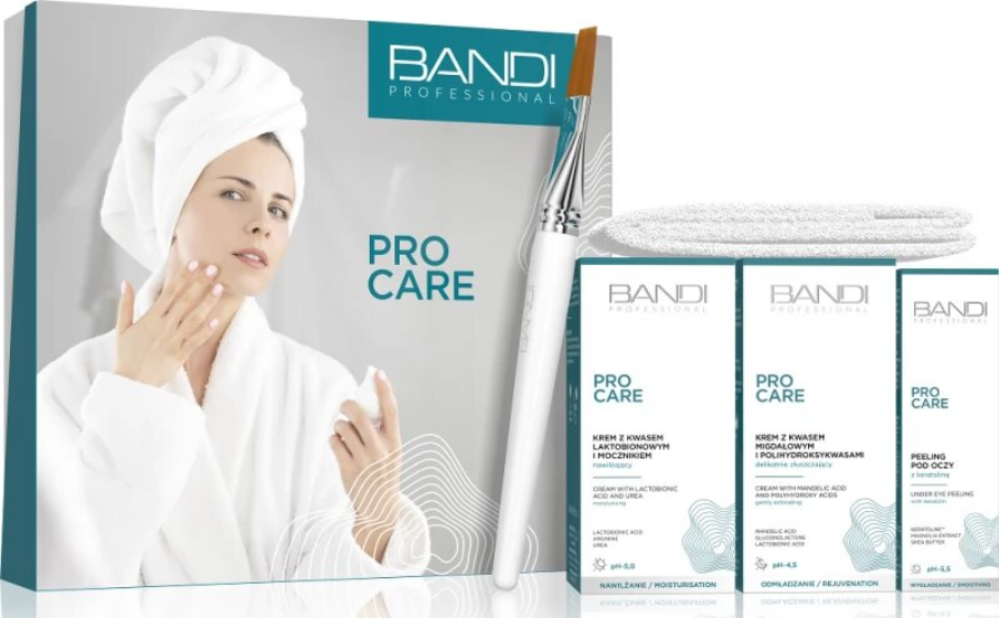 Bandi Pro Care - Pielęgnacja na najwyższym poziomie. Kosmetyki pomogą Ci usunąć „szary, zmęczony” wygląd skóry