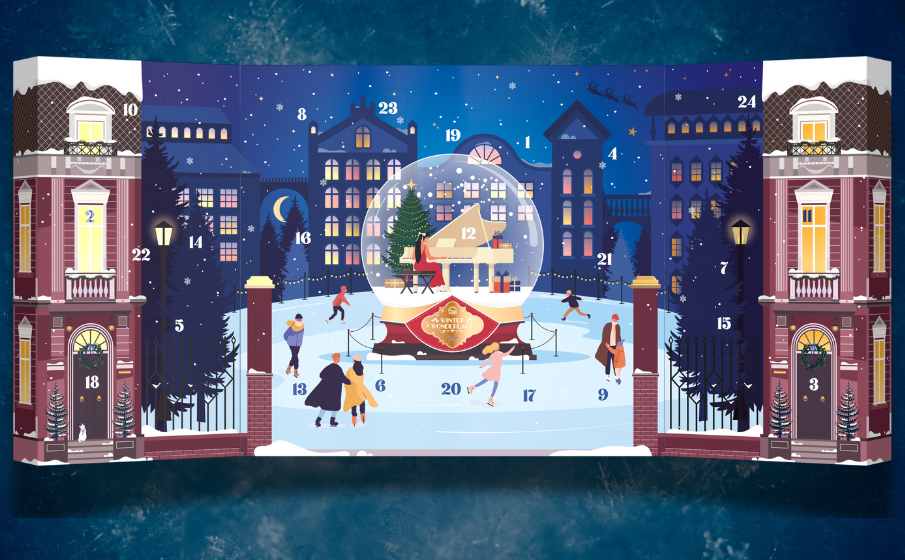 Kalendarz adwentowy Wedel x Onlybio. Wybierz się w podróż do świątecznej krainy. Kosmetyki, akcesoria do włosów oraz czekoladki. Rozpocznij przygotowania do świąt już dziś!