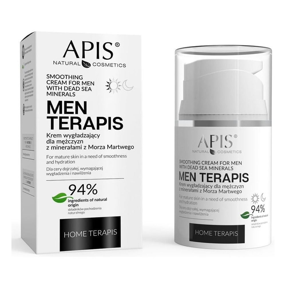 Apis Home TerApis Men's Smoothing Cream with Dead Sea Minerals 50ml