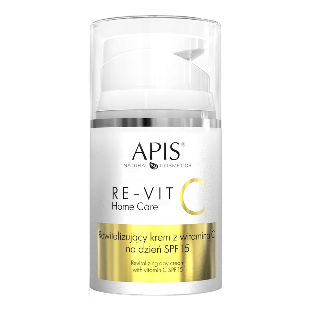 Apis Re-Vit C Revitalizing Day Cream wth Vitamin C SPF15 for Face Neck and Neckline 50ml