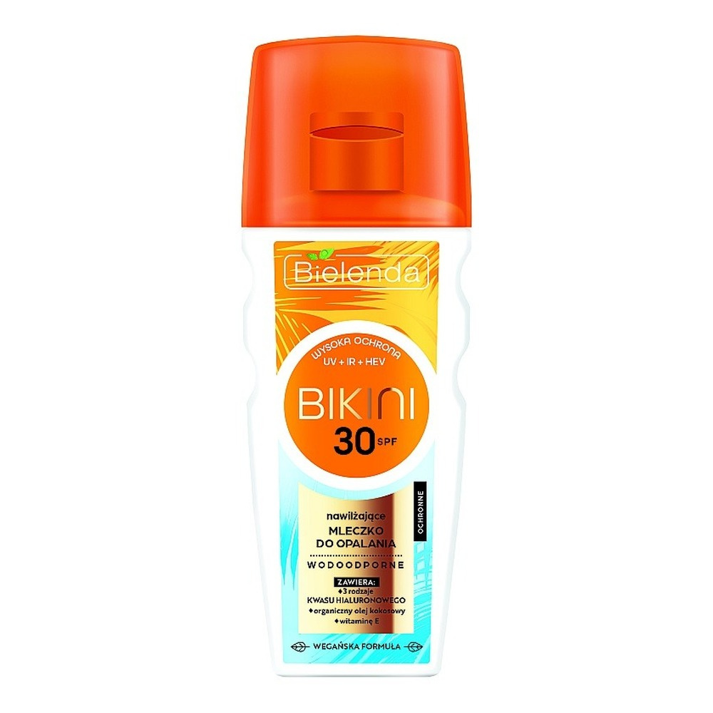 Bielenda Bikini Moisturizing Water-Resistant Sunscreen Milk SPF30 175ml Best Before 30.09.26