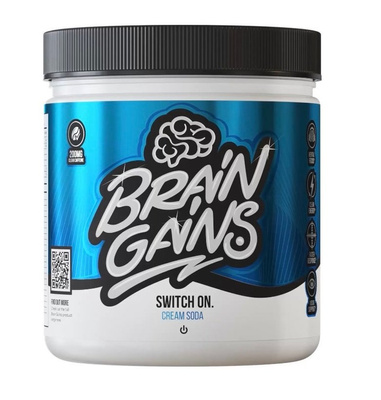 Brain Gains Switch On Nootropic Supplement for Focus and Cognitive Performance 225g