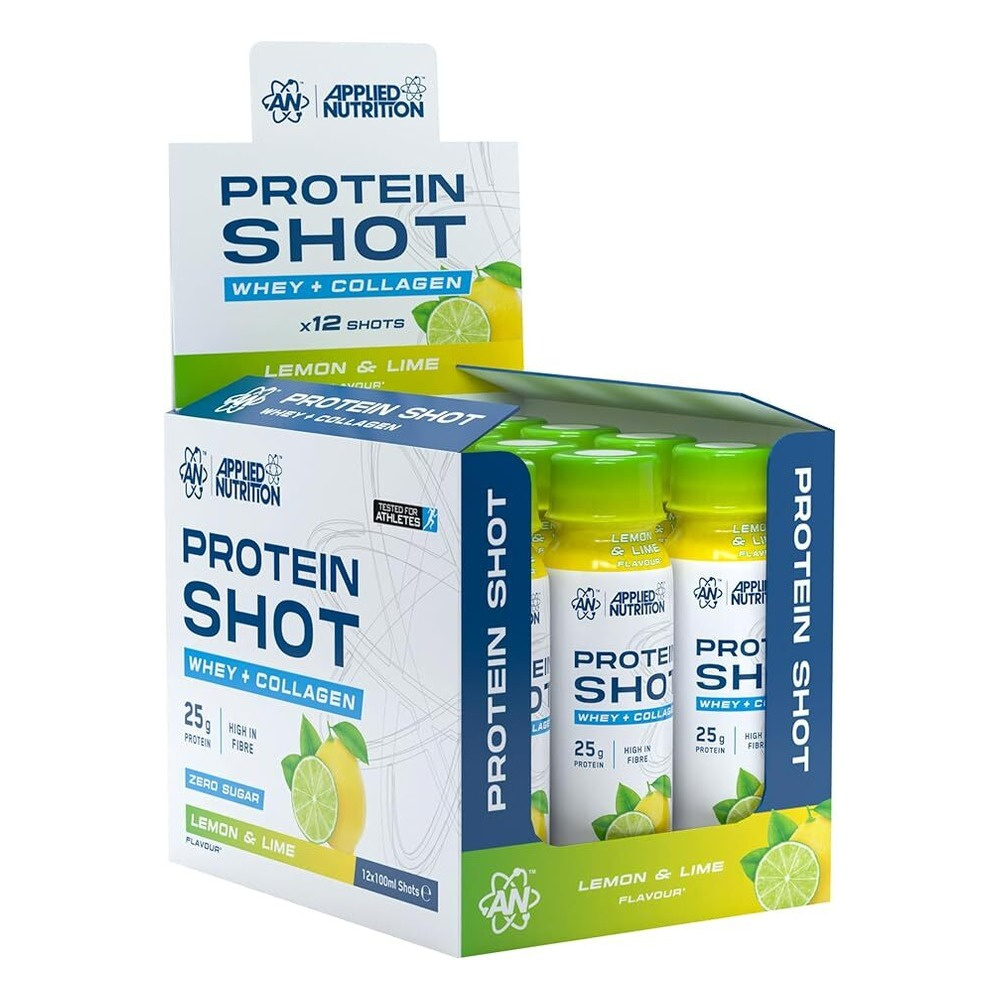 Protein Shot, Lemon & Lime - 12 x 100 ml.