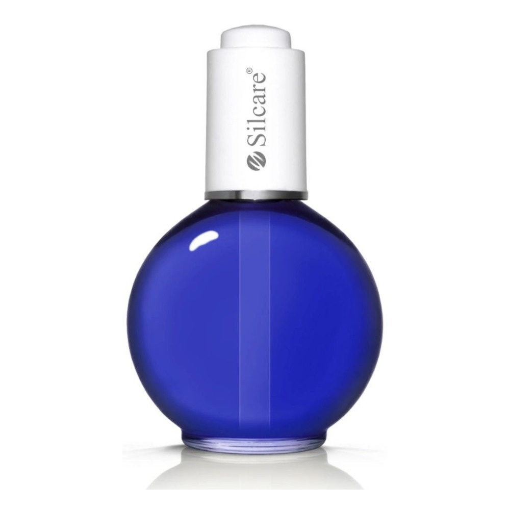 Silcare Garden of Colour Vanilla Sky Blue Nail & Cuticle Oil with Vitamins and Peach Oil 75ml
