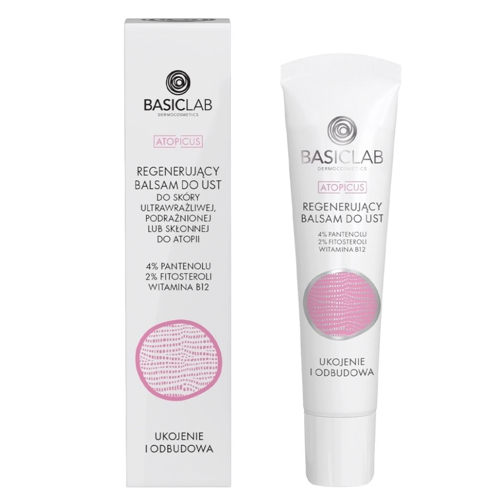 BasicLab Regenerating Lip Balm 15ml