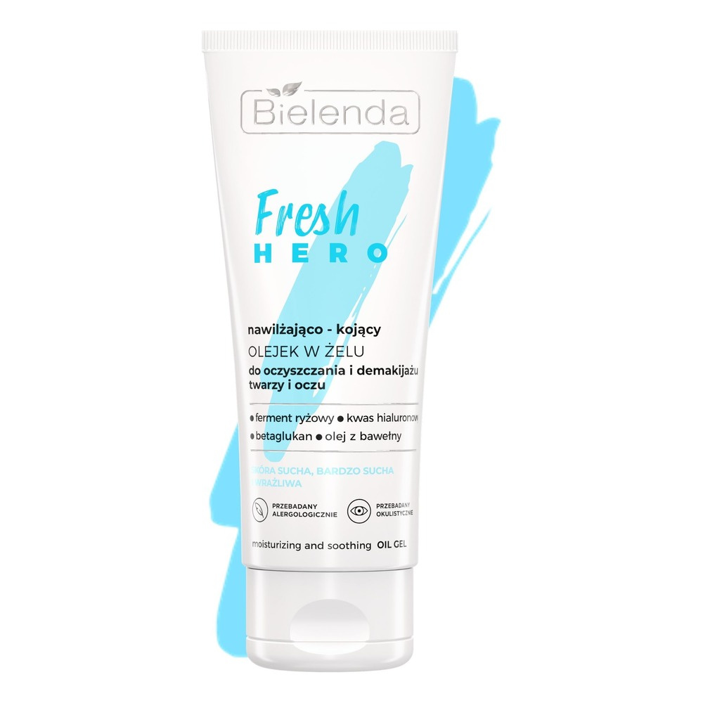 Bielenda Fresh Hero Moisturizing and Soothing Cleansing Oil Gel 90g