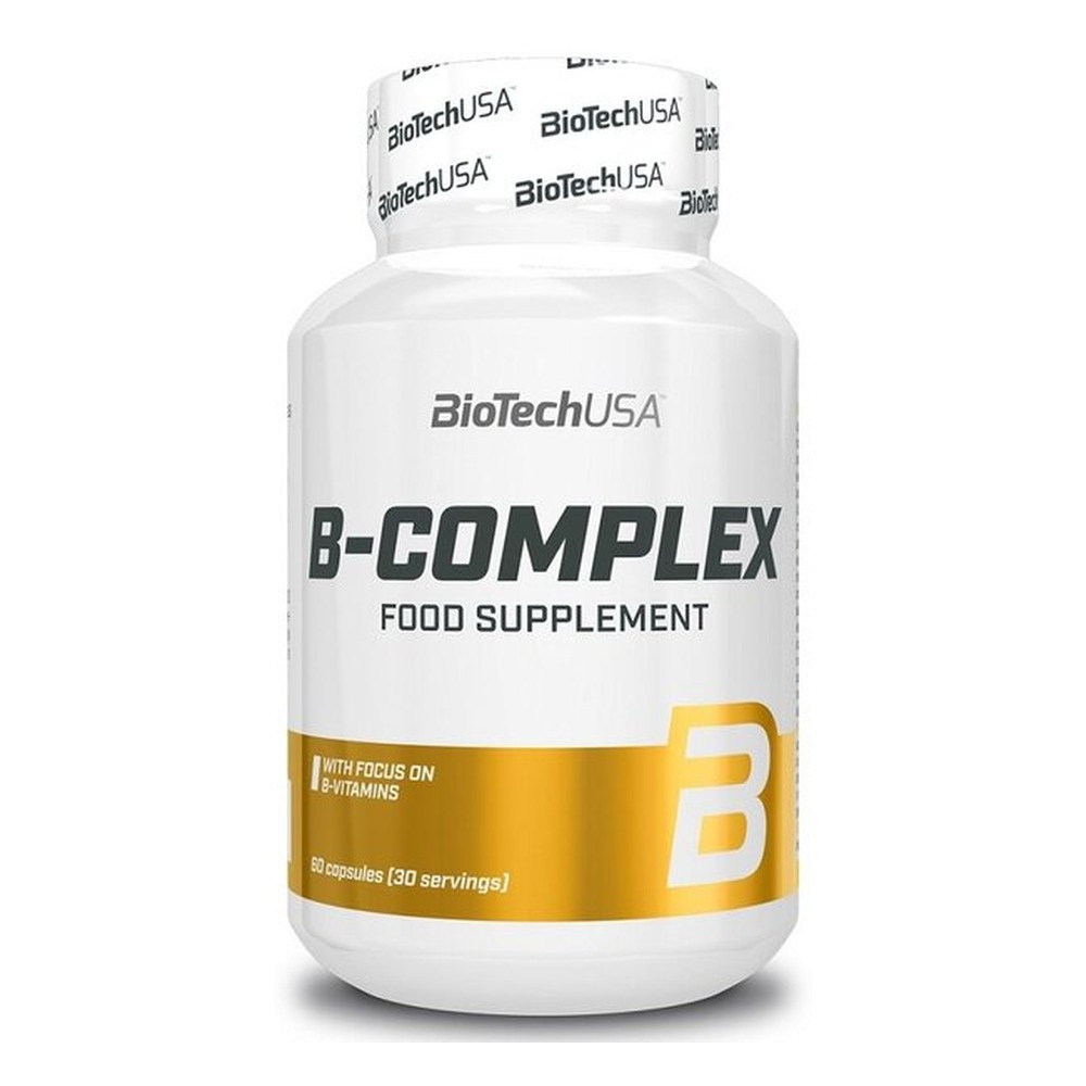 BioTechUSA B-Complex for Energy Skin Hair and Nails 60 Caps