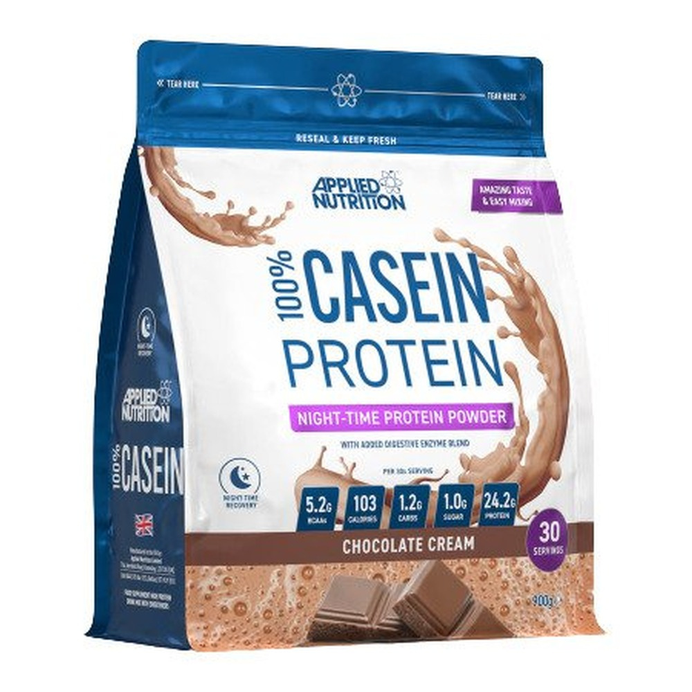 100% Casein Protein, Chocolate Cream - 900g