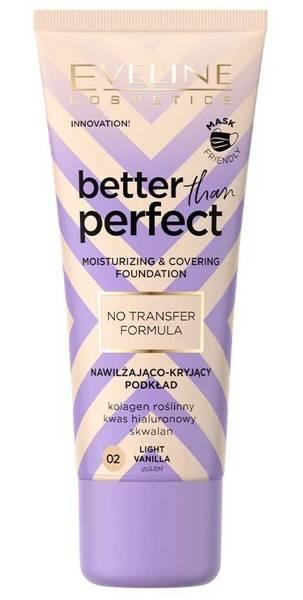Eveline Better Than Perfect Cover Foundation No. 02 Light Vanilla Warm 30ml