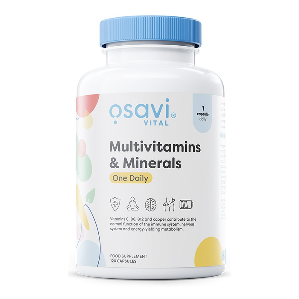 Osavi Multivitamins and Minerals One Daily 120 caps
