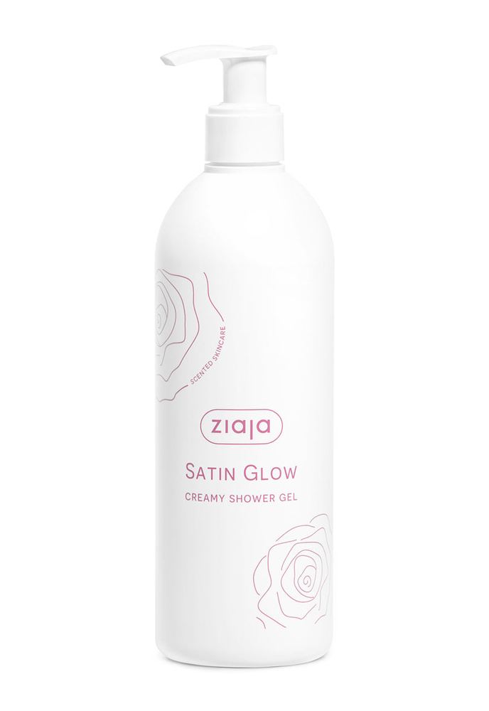Ziaja Satin Glow Line Creamy Shower Gel 390ml