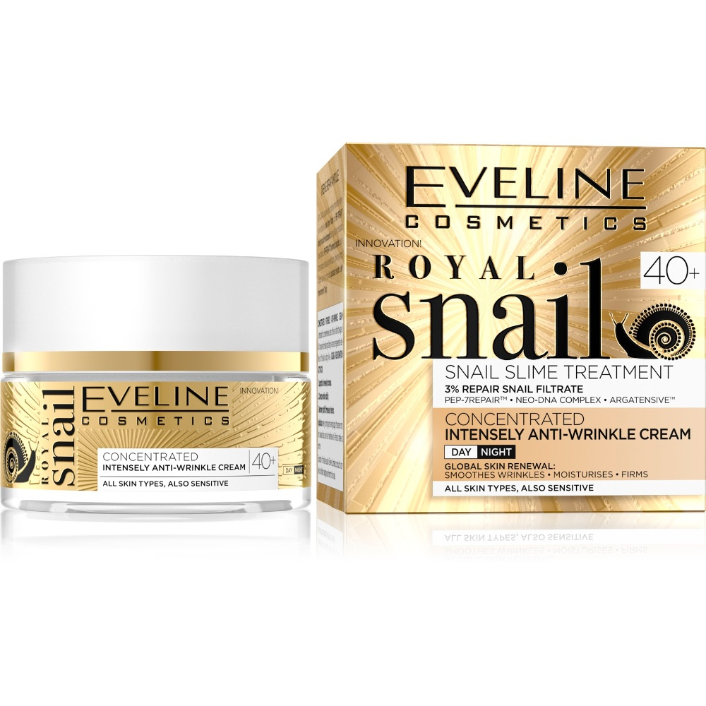 Eveline Royal Snail day and night cream 40+ 50 ml