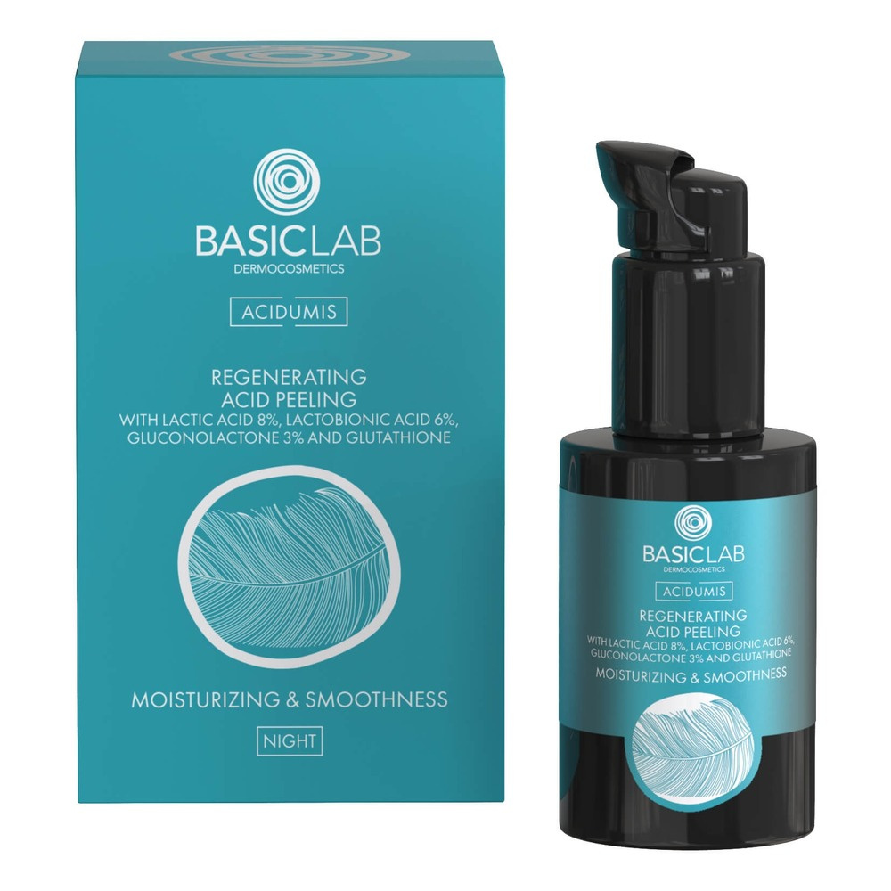 BasicLab Regenerating Acid Peeling with 8% Lactic Acid and 6% Lactobionic Acid 30ml