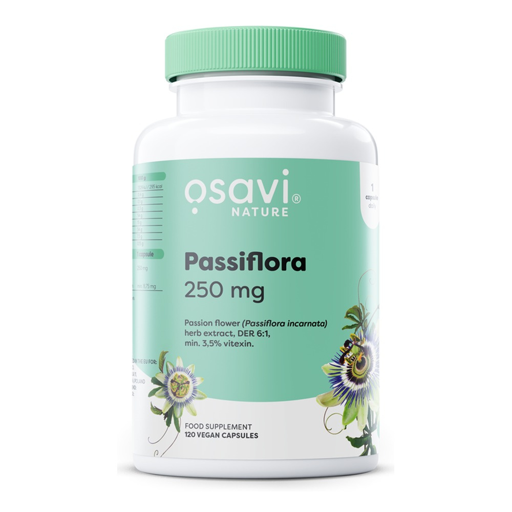 Osavi Passiflora 250mg Calm and Sleep Support 120 vegan caps