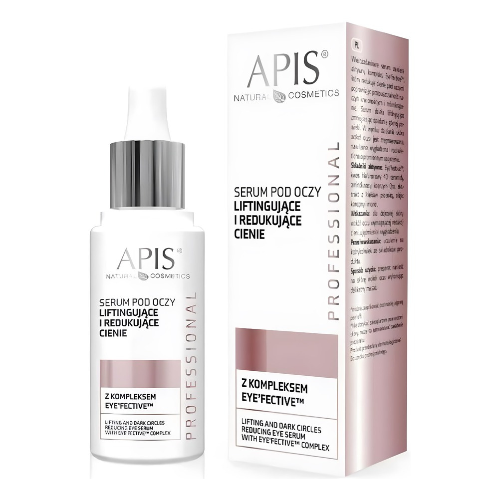 Apis Professional Lifting Reducing Dark Circles Eye Serum with Eye'fective™ Complex 30ml