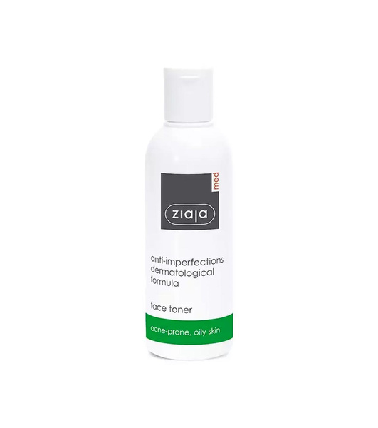 Ziaja Med Antibacterial Treatment Cleansing Facial Tonic 200ml