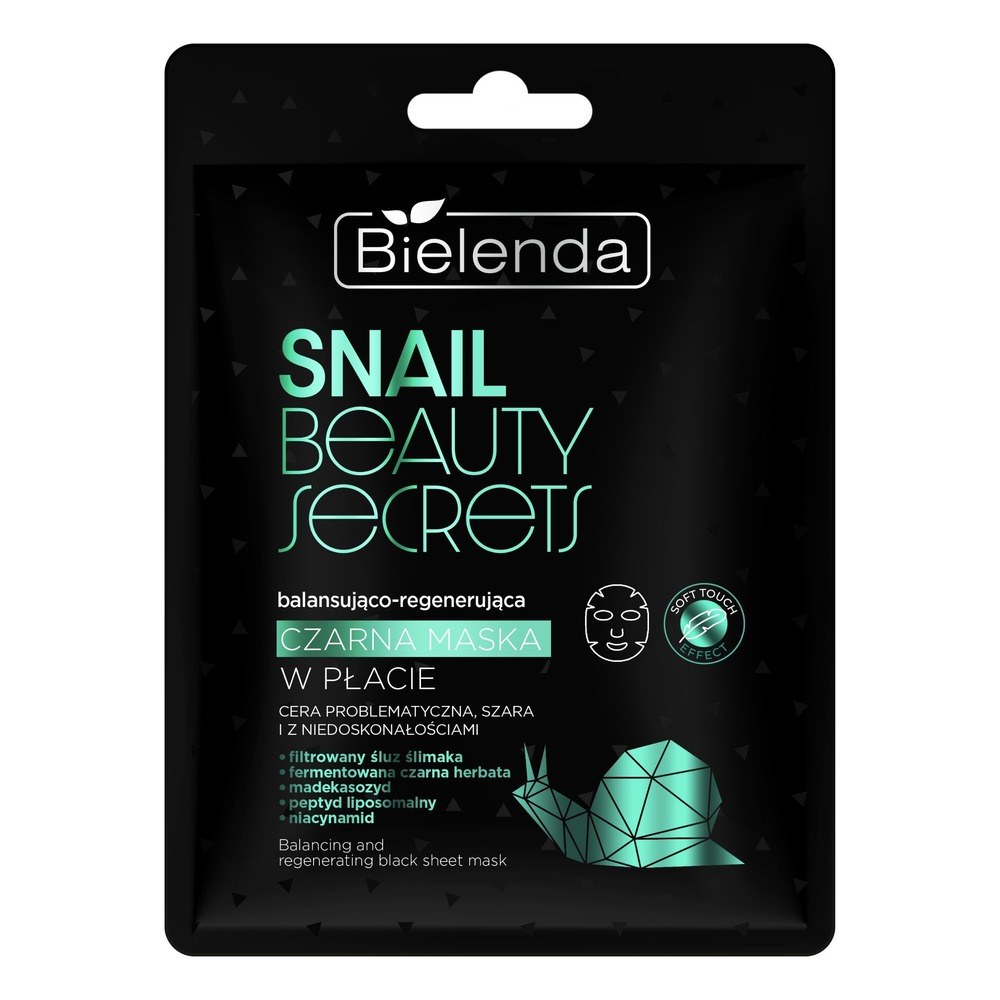 Bielenda Snail Beauty Secrets Balancing & Regenerating Sheet Mask 1 pc