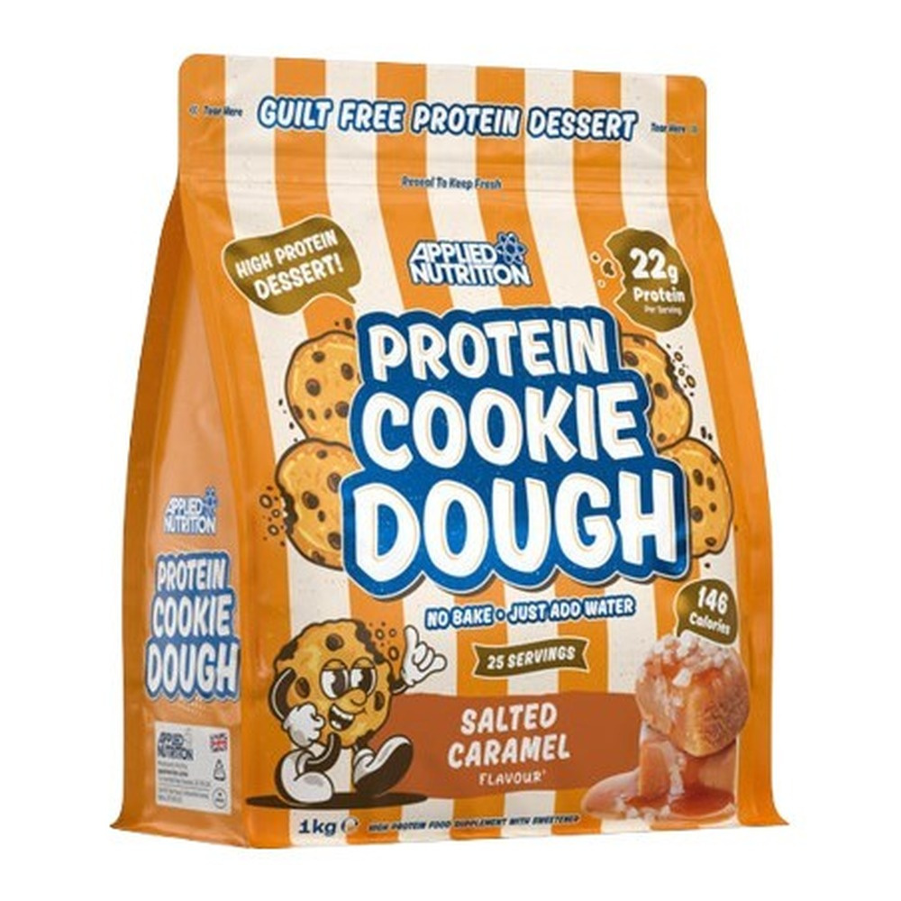 Applied Nutrition Protein Cookie Dough High Protein Dessert Salted Caramel 1000g