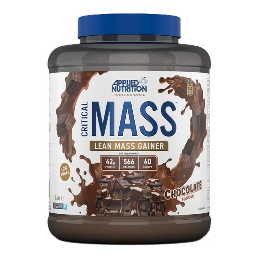 Applied Nutrition Critical Mass Professional Gainer for Muscle Mass Gain Chocolate 2400g