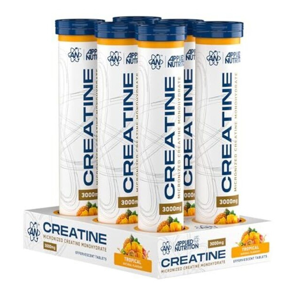 Creatine Monohydrate Effervescent Tablets, Tropical - 6 x 16 tabs