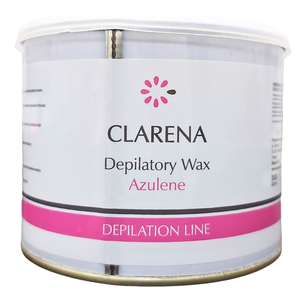 Clarena Depilatory Azulene Depilatory Wax for Sensitive Skin 400ml