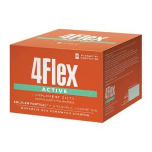 4Flex Active Collagen for Joints with L-carnitine and Vitamin C for Active Adults 30 Sachets Best Before 31.07.26