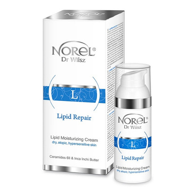 Norel Lipid Repair Lipid Moisturizing Cream for Dry, Sensitive and Atopic Skin 50ml