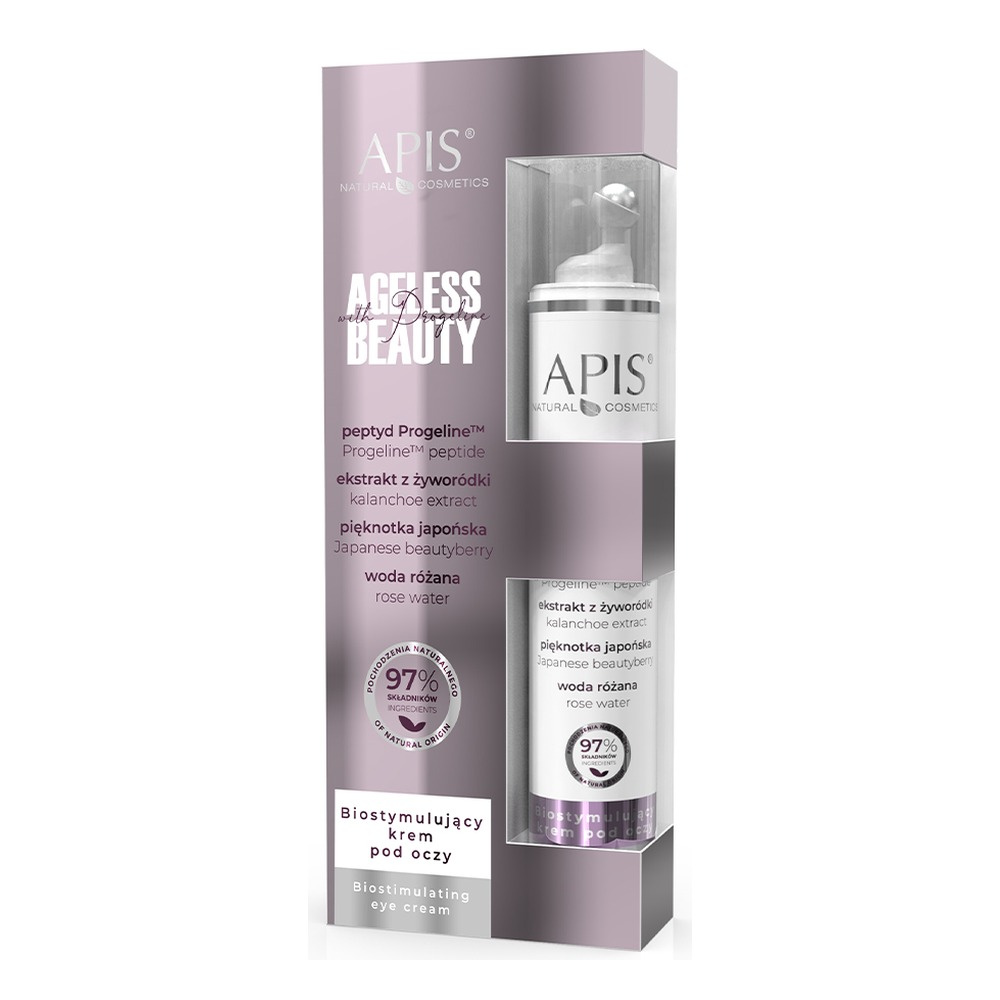 Apis Ageless Beauty Biostimulating Eye Cream with Progelin 10ml