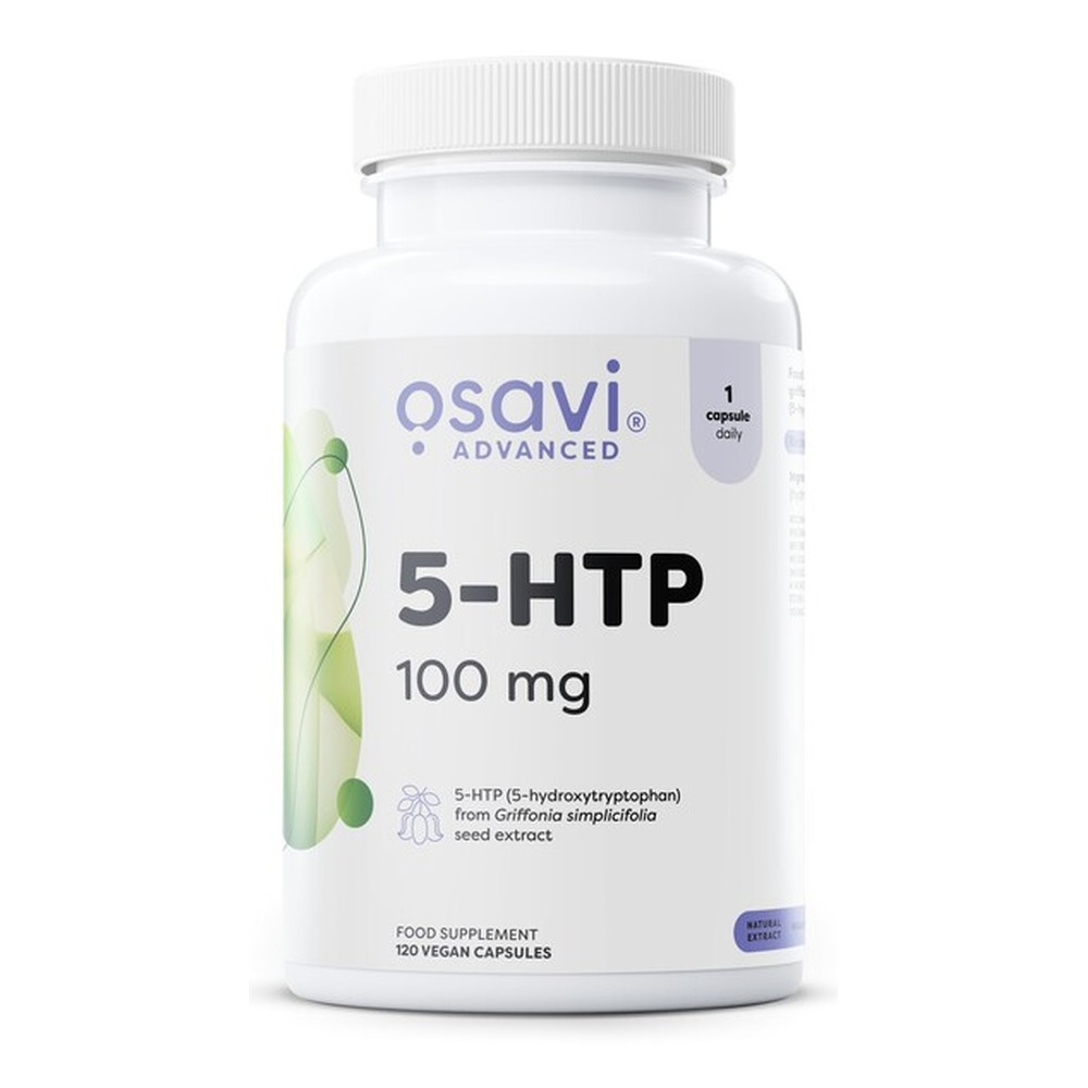 Osavi 5-HTP 100mg Natural Support for Mood Sleep and Emotional Balance 120 Vegan Caps