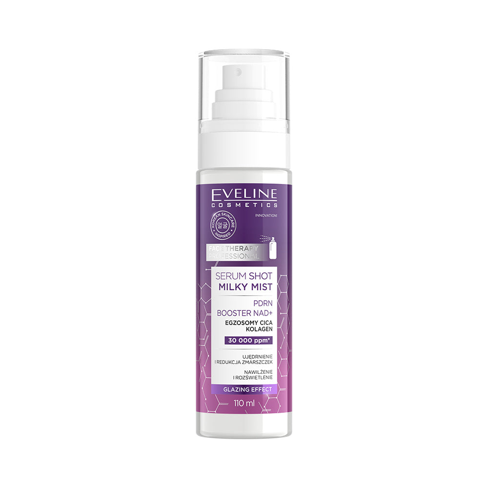 Eveline Serum Shot face serum milky mist PDRN Booster NAD+ 110 ml