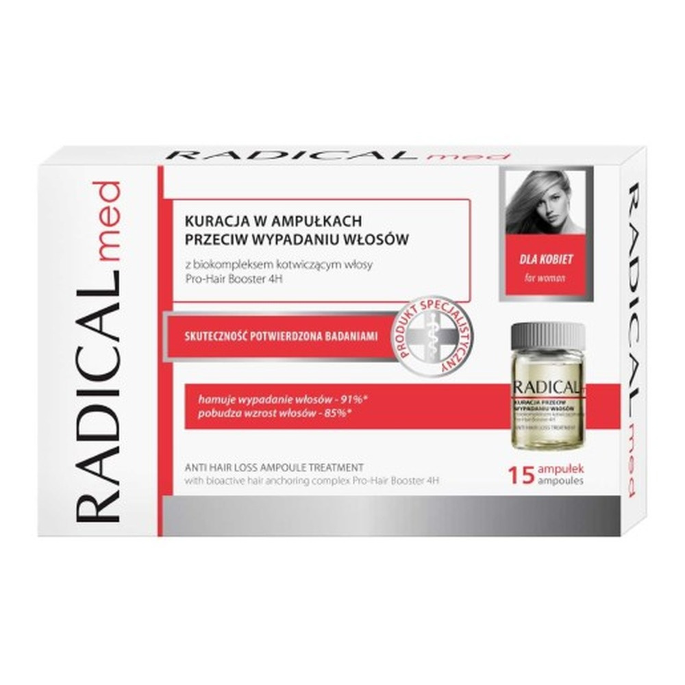 Radical Med Treatment against Hair Loss for Women 15 Ampules