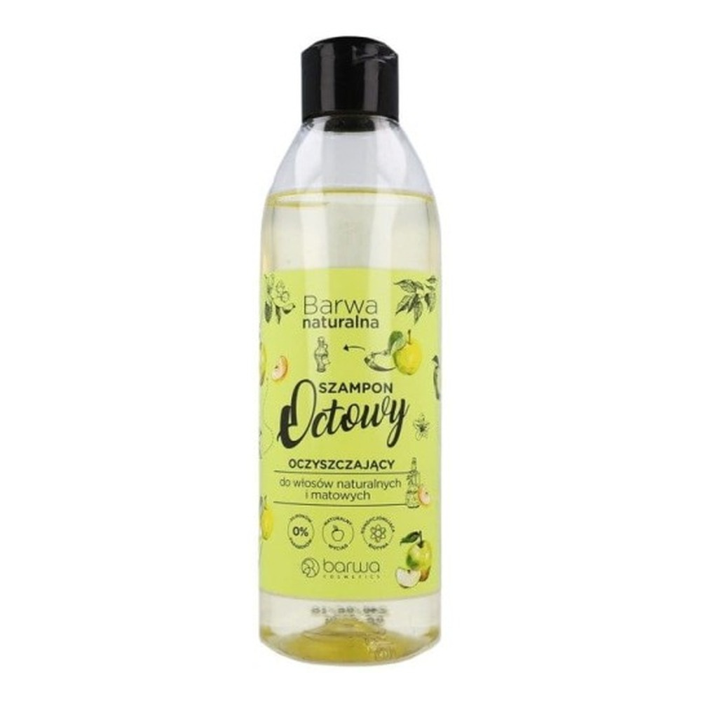 Barwa Natural Purifying Apple Cider Vinegar Shampoo for Matte Hair 300ml