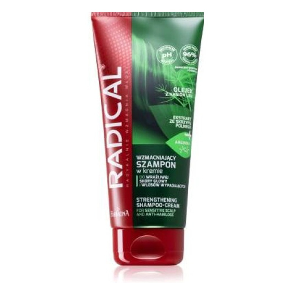 Radical Strengthening Cream Shampoo for Sensitive Scalp and Falling Out Hair 200ml