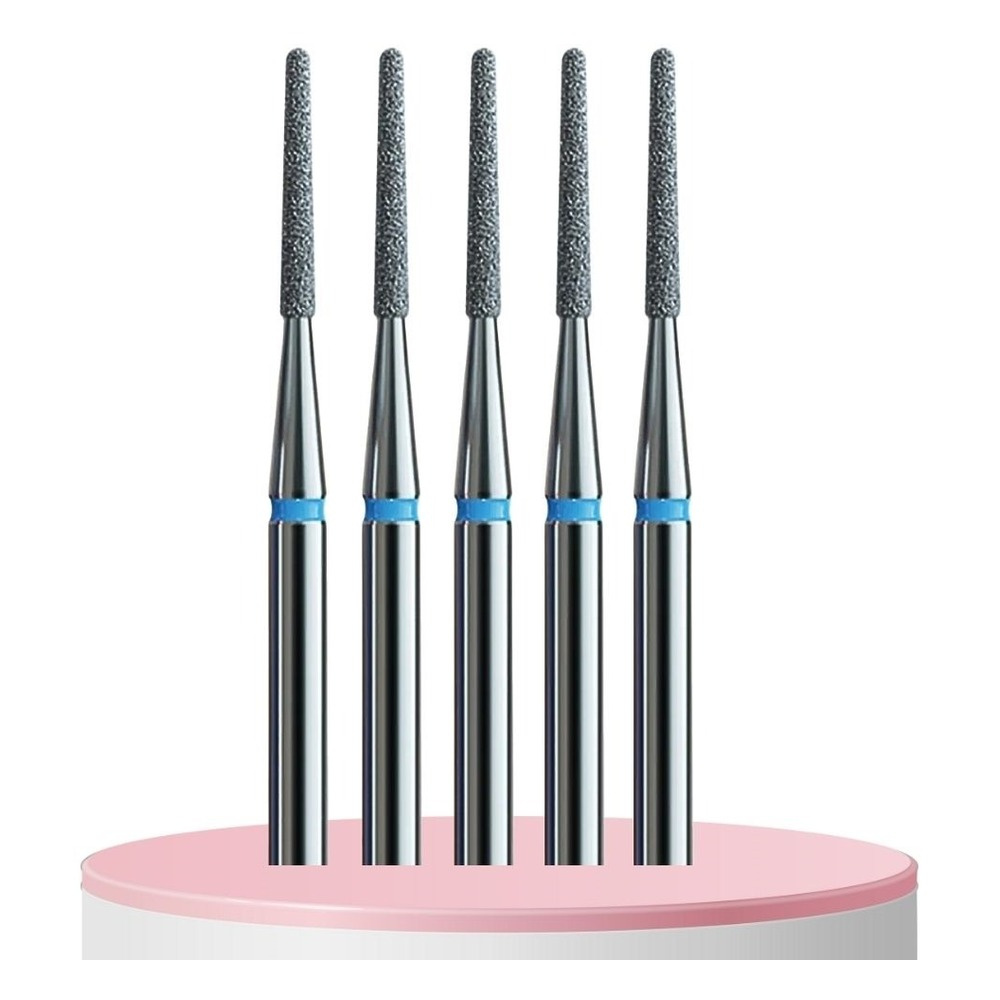 IQ Nails Podological Diamond Nail Drill Bits Slim Cone 1.2mm 5 pcs