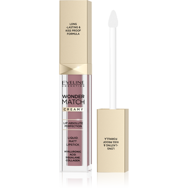 Eveline Wonder Match Matte Hydrating Liquid Lipstick 04 Caramel 6.8ml