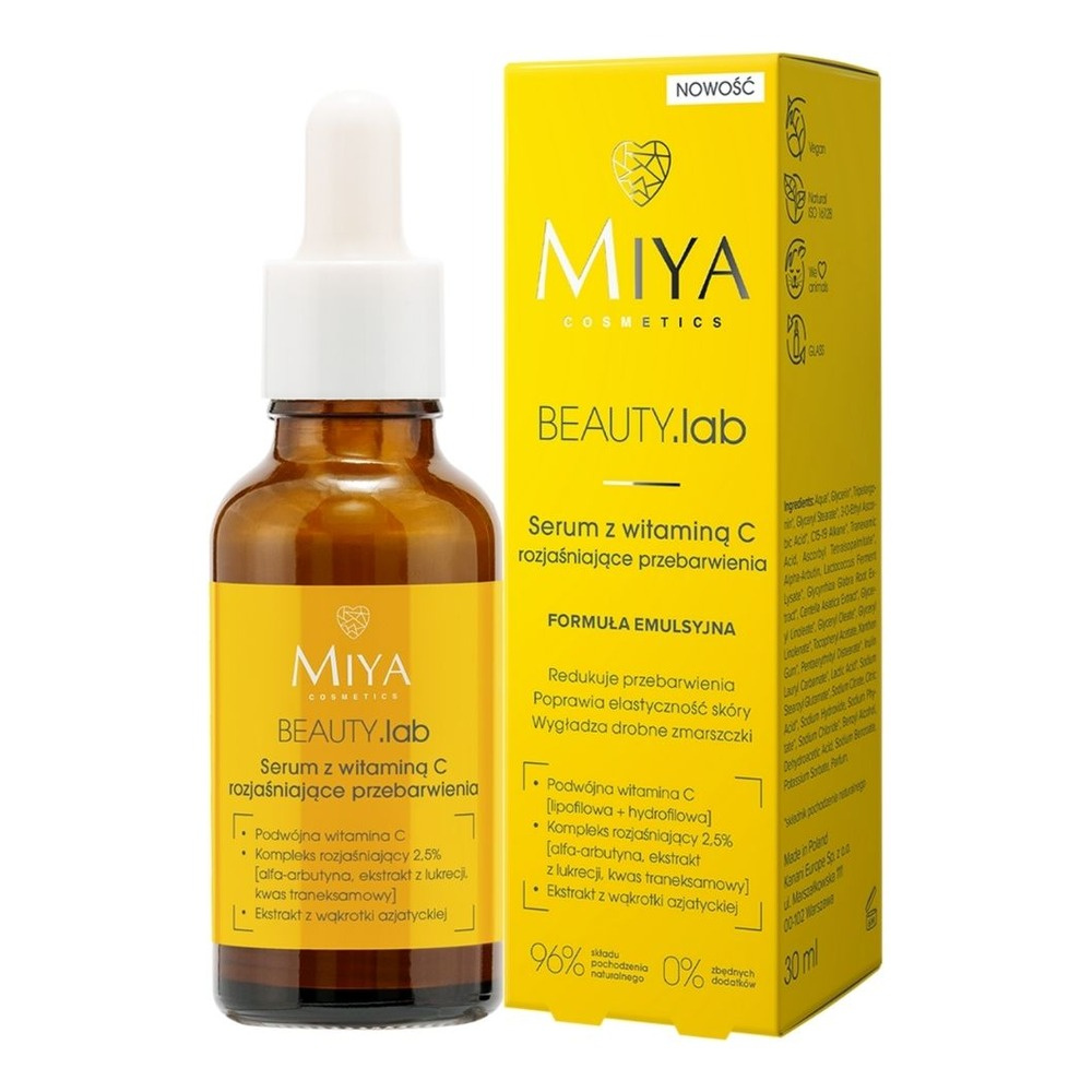 Miya BEAUTY.Lab Vitamin C Serum for Hyperpigmentation Skin 30ml