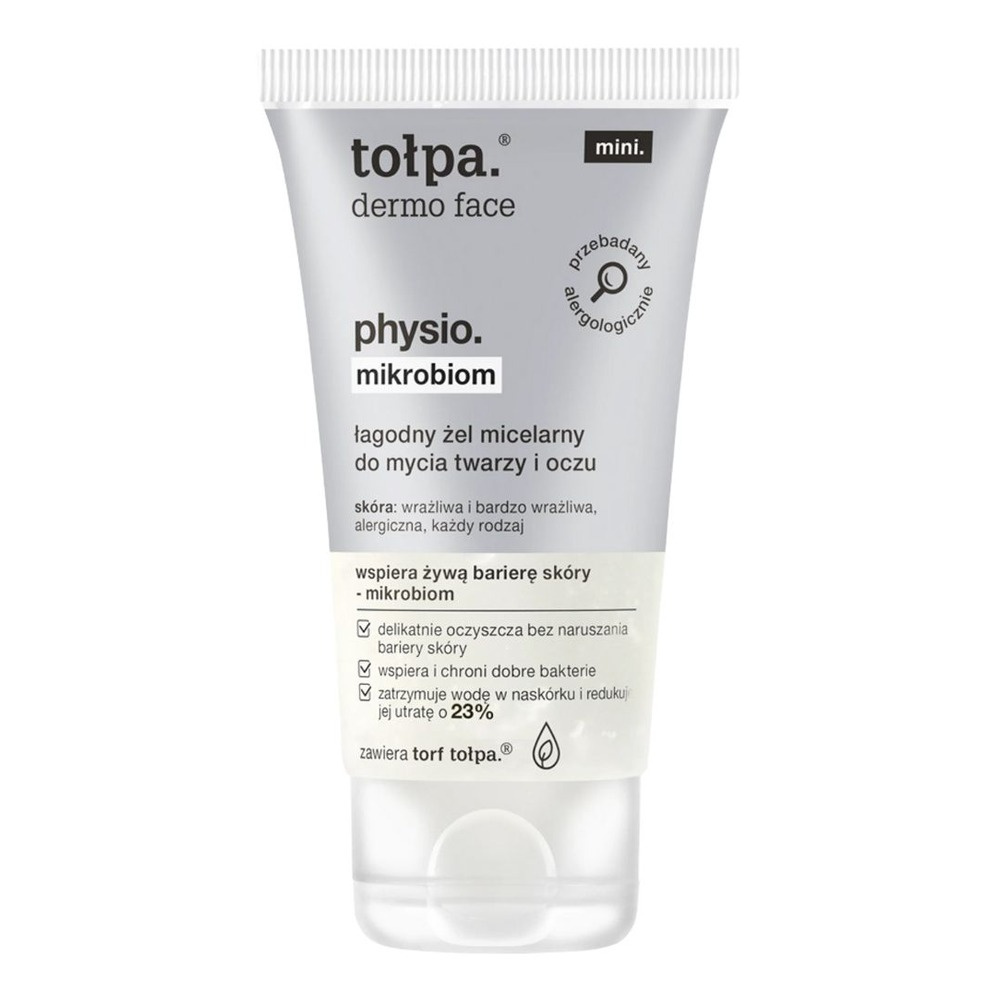 Tolpa Dermo Face Physio Microbiome Micellar Face and Eye Wash Gel 75ml