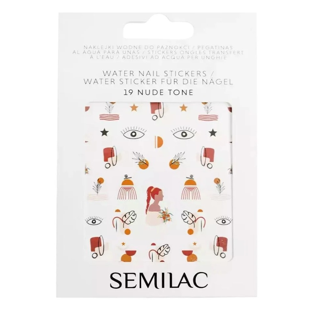 Semilac Water Nail Sticker Nude Tone 19