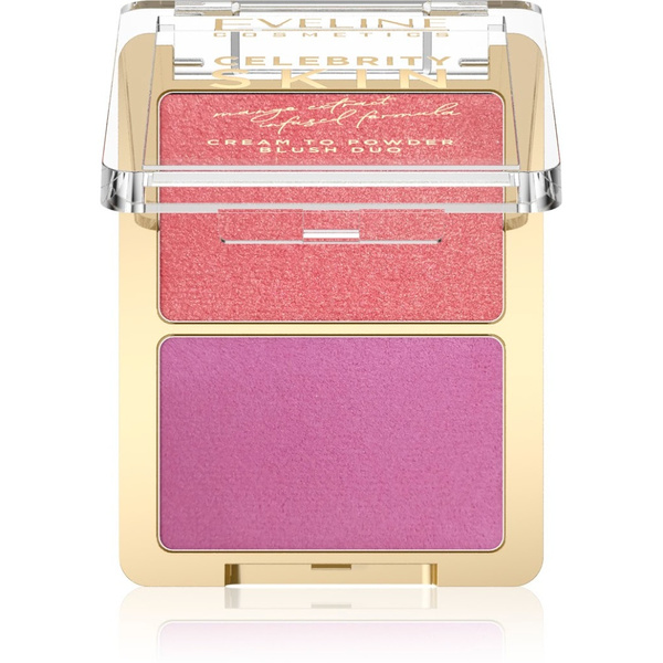 Eveline CELEBRITY SKIN Cream to Powder Blush Duo 8g